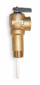 Apollo Temperature and Pressure Relief Valve, 105,000 BtuH, 125 psi, 3 in Thermostat Length - 18C402X39