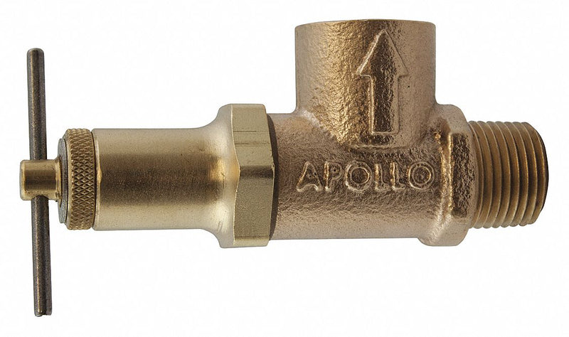 Apollo Cast Bronze Adjustable Relief Valve, MNPT Inlet Type, FNPT Outlet Type - 1650102