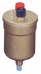 Watts 15/16 in Vent Dia. Brass Automatic Dual Air Vent Valve, 1/8 in Inlet Size - 1/8 DUO-VENT NPT