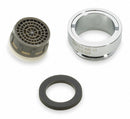 Sloan Aerated Outlet, Fits Brand Sloan, Chrome, Metal, Plastic, Rubber - SFP-24