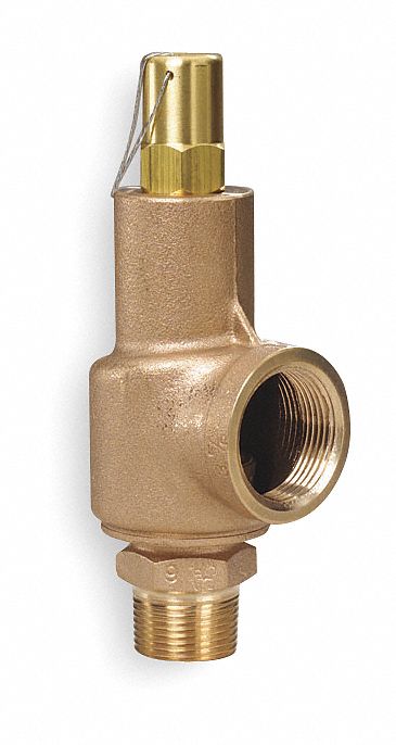 Aquatrol Bronze Safety Relief Valve, MNPT Inlet Type, FNPT Outlet Type - 89A2-15