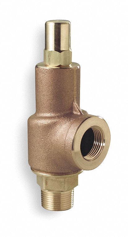 Aquatrol Bronze Adjustable Relief Valve, MNPT Inlet Type, FNPT Outlet Type - 69F1S-400