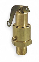 Aquatrol Brass Safety Relief Valve, MNPT Inlet Type, Vented Outlet Type - 130B-100