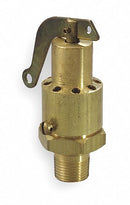Aquatrol Brass Safety Relief Valve, MNPT Inlet Type, Vented Outlet Type - 130C-100