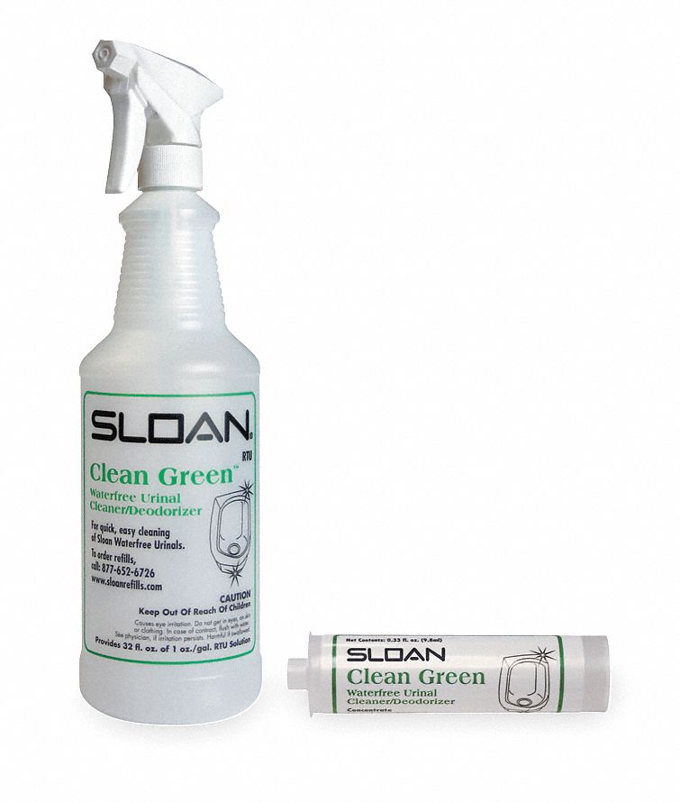 Sloan Urinal Cleaner, Fits Brand Sloan, For Use with Series SloanTec(R), Urinals, Most Urinals - SJS19