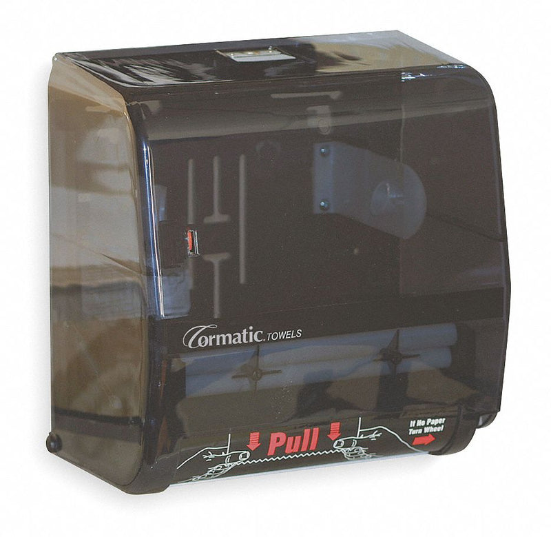 Georgia-Pacific Paper Towel Dispenser, VuAll Cormatic(R), Gray, (1) Roll, Manual - HV200K