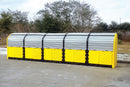 Ultratech Spill Containment Pallets, Covered, 375 gal Spill Capacity, 45,000 lb - 9657
