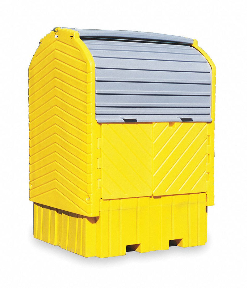 Ultratech IBC Containment Unit, Covered, 365 gal Spill Capacity, 8,500 lb - 1161