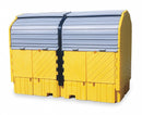 Ultratech IBC Containment Unit, Covered, 535 gal Spill Capacity, 16,000 lb - 1149