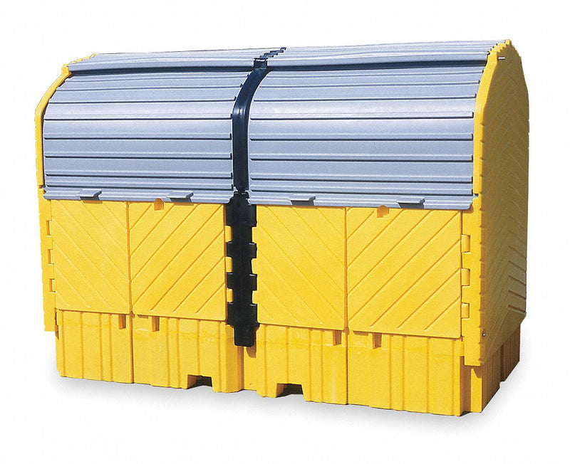 Ultratech IBC Containment Unit, Covered, 535 gal Spill Capacity, 16,000 lb - 1149
