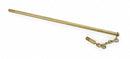 Top Brand 12 inL Brass Nuzzle Assembly, 5/16 in -18 Thread Size - 3FXF8