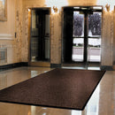 Notrax Indoor Entrance Mat, 20 ft L, 6 ft W, 3/8 in Thick, Rectangle, Charcoal - 118S0620CH