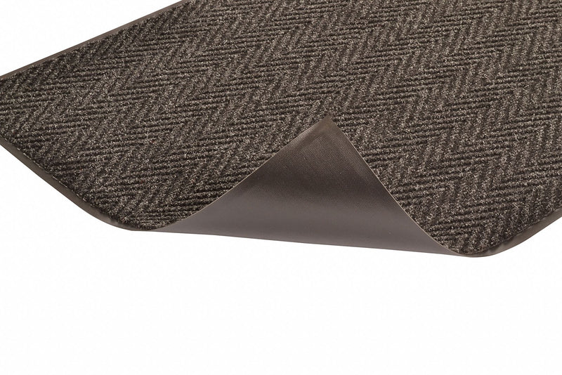 Notrax Indoor Entrance Mat, 5 ft L, 3 ft W, 3/8 in Thick, Rectangle, Charcoal - 118S0035CH