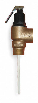 Apollo Temperature and Pressure Relief Valve, 5,125,000 BtuH, 125 psi, 4 in Thermostat Length - 18C5424125
