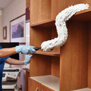 Rubbermaid Duster, Microfiber Head Material, 20" Length, Quick Connect, White - FGQ85200WH00