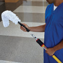 Rubbermaid Duster, Microfiber Head Material, 20" Length, Quick Connect, White - FGQ85200WH00