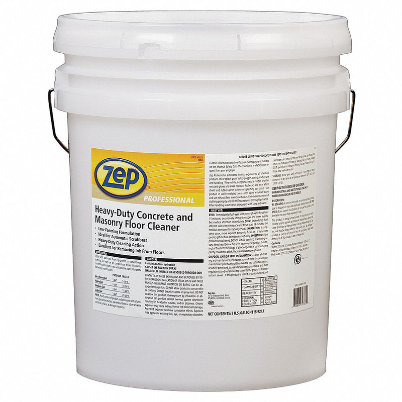 Zep Professional R03335 - Concrete and Masonry Floor Cleaner Red