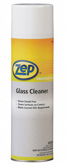 Zep Professional Glass Cleaner, 20 oz Cleaner Container Size, Hard Nonporous Surfaces Chemicals For Use On - 1042188