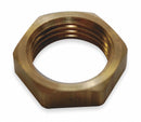 Chicago Faucets Valve Body Locknut, Fits Brand Chicago Faucets, Rough Brass - 49-004JKRBF