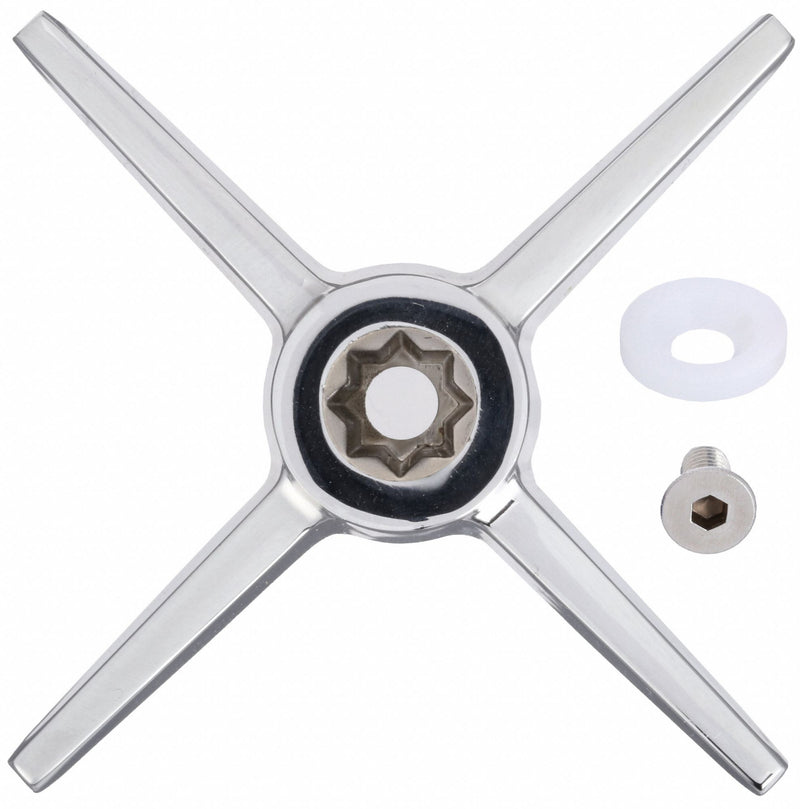 Chicago Faucets Handle, Fits Brand Chicago Faucets, For Use With Mfr. Model Number 895-ABCP - umber 895-ABCP - 3JAH2|633-PLJKCP - Grainger