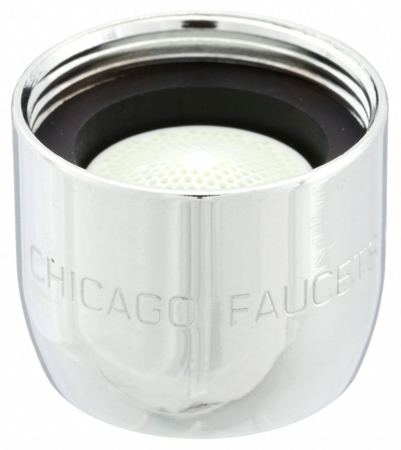 Chicago Faucets Spray Outlet, Fits Brand Chicago Faucets, Chrome, Brass - E2605-5JKABCP