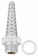 Chicago Faucets Laboratory Nozzle Outlet, Fits Brand Chicago Faucets, Chrome, Brass - E7JKCP