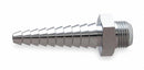 Chicago Faucets Laboratory Nozzle Outlet, Fits Brand Chicago Faucets, Chrome, Brass - E7JKCP