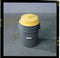 Enpac Safety Pail Funnel Cover, Polyethylene, - Total Capacity, 2-3/8" Height, Yellow - 3051-YE