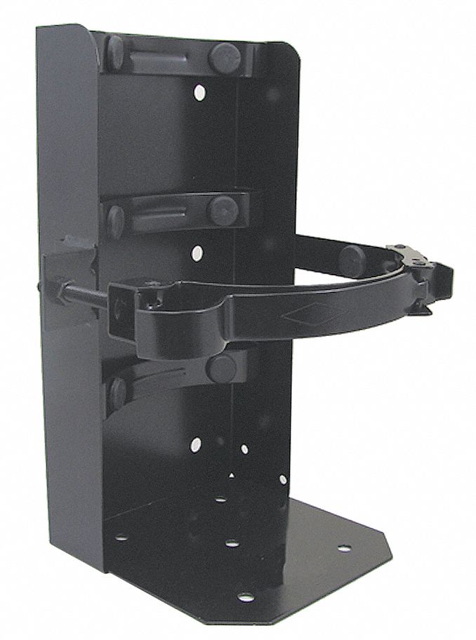 Amerex Fire Extinguisher Bracket, Box Type, 20 lb Capacity, 7 Cylinder Dia., Steel - 810