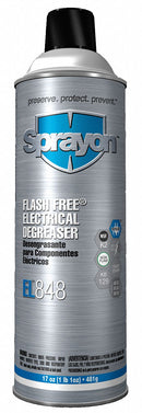 Sprayon Degreaser, 20 oz Cleaner Container Size, Aerosol Can Cleaner Container Type, Unscented Fragrance - SC0848T00