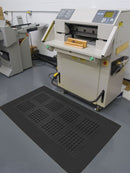 Notrax Interlocking Drainage Runner, PVC, Black, 1 EA - 620S0310BL