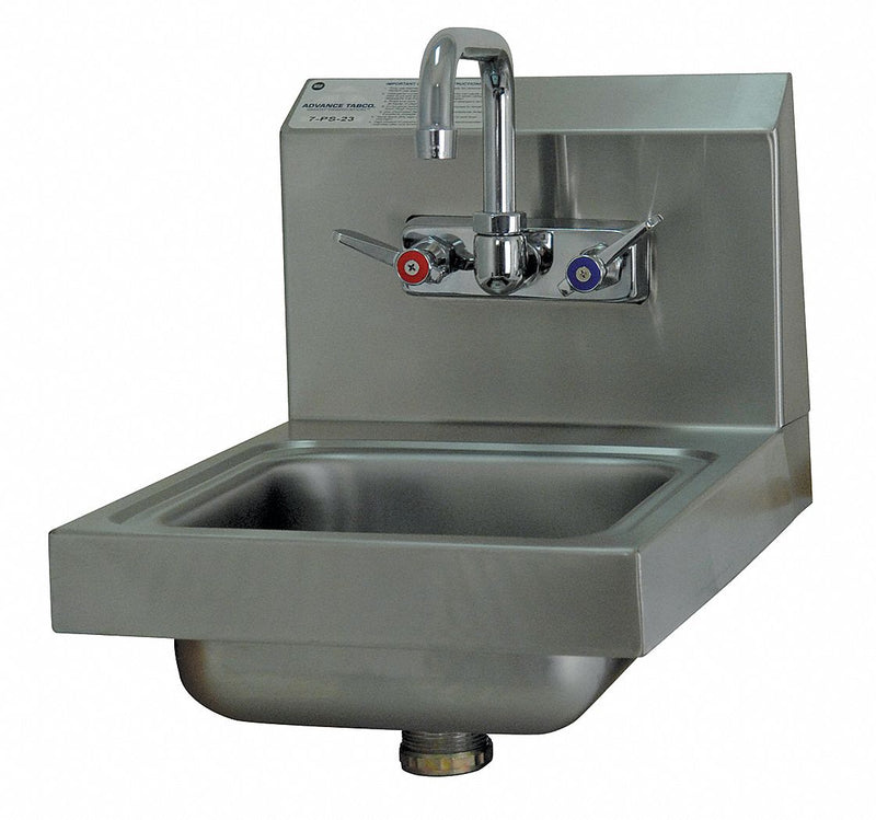 Advance Tabco Advance Tabco, General Purpose, 1, Stainless Steel, Hand Sink - 7-PS-23