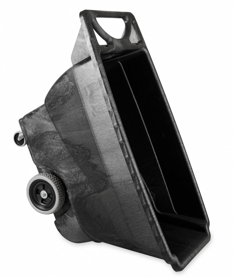 Rubbermaid Black, Low-Maintenance Plastic Tilt Truck, 13.5 cu ft, 450 lb Load Capacity - FG9T1300BLA
