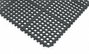 Notrax Interlocking Drainage Mat, Black, 1 EA - 550S0035BL