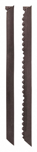 Notrax Mat Ramp, Nitrile Rubber, Black, 1 EA - 551F0003BL