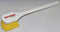 Tough Guy 20 inL Polyester Long Handle Scrub Brush, White - 3NB57