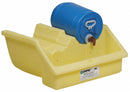 Enpac Stationary Pail Dispensing and Containment System, 8 gal Spill Capacity, 200 lb Load Capacity - 6010-YE