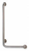 Top Brand Length 32", Left Hand 90 Degrees, Stainless Steel, Grab Bar - 3P922