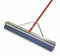 Tough Guy 36 inW Roller Vinyl Floor Squeegee With Handle, Blue - 3PCA2