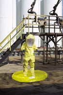 Enpac Containment Pool, 100 gal Spill Capacity, 6 in Height, Yellow Color, 5 ft Outside Dia. - 5901-YE-D