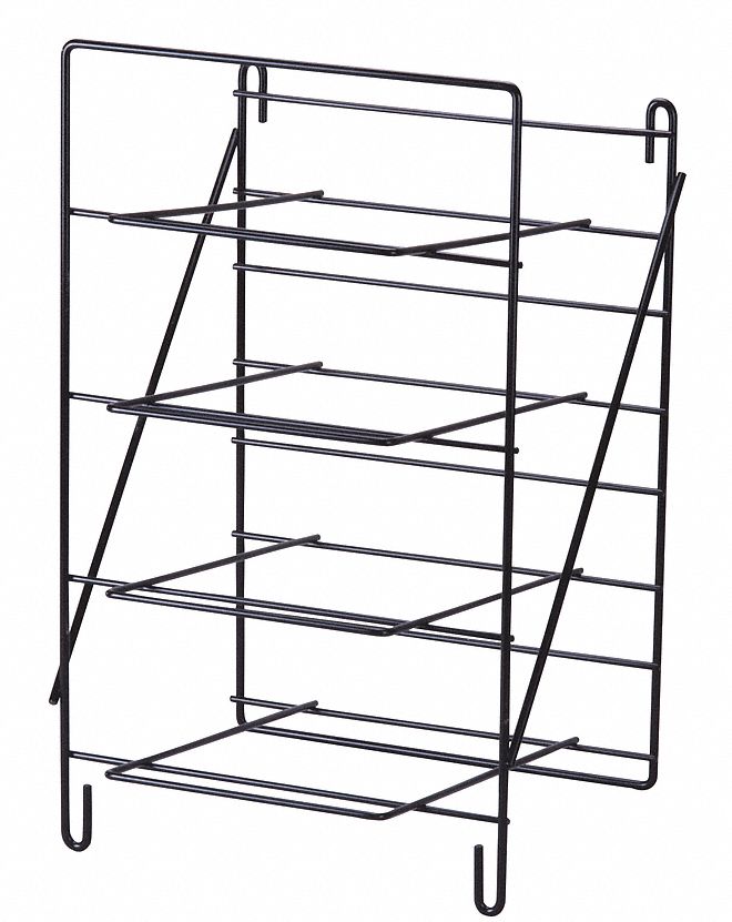 Honeywell Eyewash Cartridge Wall Rack, Steel, For Use With Four Refill Cartridges, 8 1/4 in Length - 32-000402-0000