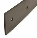 Tough Guy 36"W Straight Neoprene Replacement Squeegee Blade, Black - 3PYV2