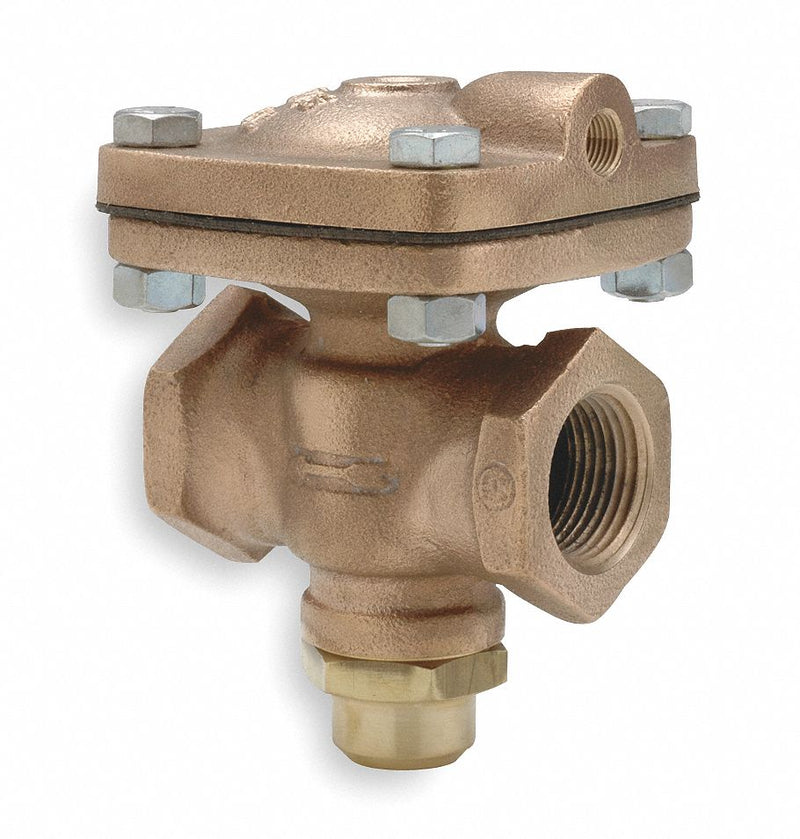 Cash Valve 3 1/2 in x 5 7/8 in x 6 3/8 in Air Operated Valve Normally Open, 1 1/4 in Orifice Dia., 12 Coefficie - D-53
