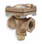 Cash Valve 4 in x 5 7/8 in x 6 7/8 in Air Operated Valve Normally Open, 1 1/2 in Orifice Dia., 35 Coefficient o - D-53