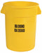 Rubbermaid FG263246YEL - Utility Container 32 gal. Ylw