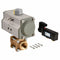 Dynaquip 1 in Spring Return Pneumatic Actuated Ball Valve, 3-Piece - PVA65AMSR06312A