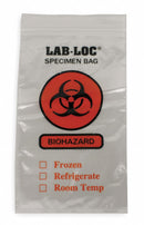 Top Brand Specimen Transfer Bag, 10 In. L, PK1000 - LAB20610