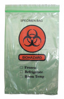Top Brand Specimen Transfer Bag, Green, PK1000 - 3TZY8