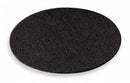 3M 18 in Nylon Round Stripping Pad, 175 to 600 rpm, Black, 5 PK - 7300