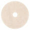 3M 27 in Non-Woven Polyester Fiber Round Burnishing Pad, 1500 to 3000 rpm, Peach, 5 PK - 3200